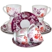 Набор чайный "Вьюнок", 12 предметов, цвет: лиловый Производитель: Великобритания Артикул: ФР S59-228C инфо 1655r.